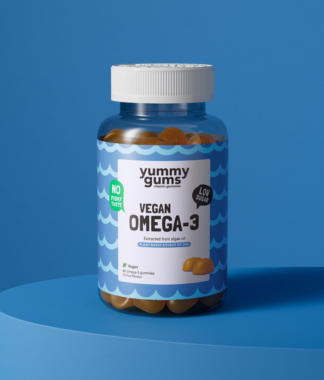Yummygums Omega-3 - Delicious Vegan Gummy Vitamins sourced from Algae